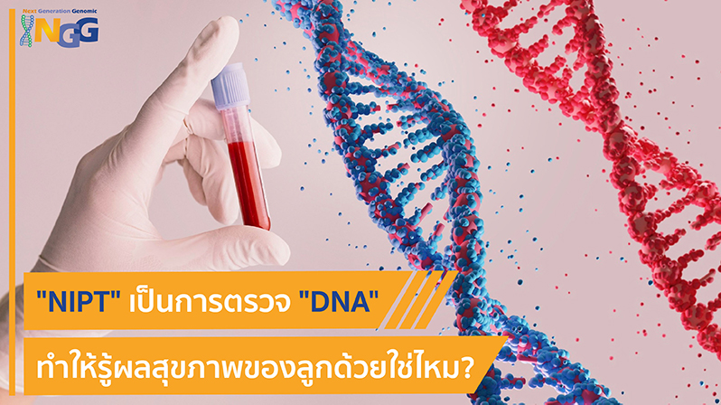 NIPT เป็นการตรวจ DNA ทำให้รู้ผลสุขภาพของลูกด้วยใช่ไหม?